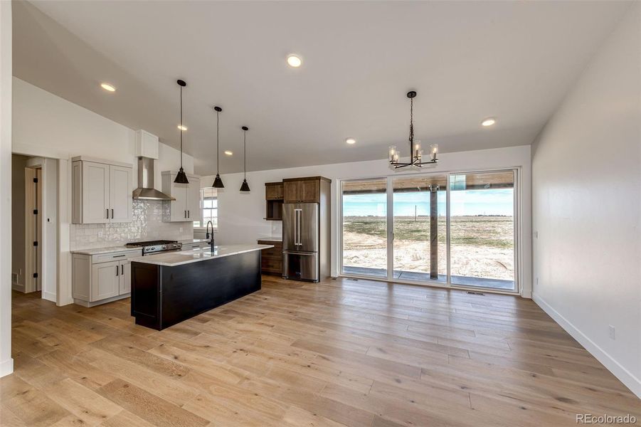 Furnished interior view inside a new home in , Byers (Image 5).