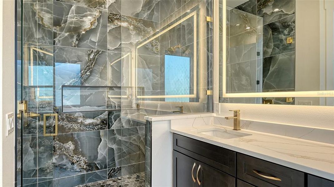 Furnished interior view inside a new home in , Englewood (Image 15).