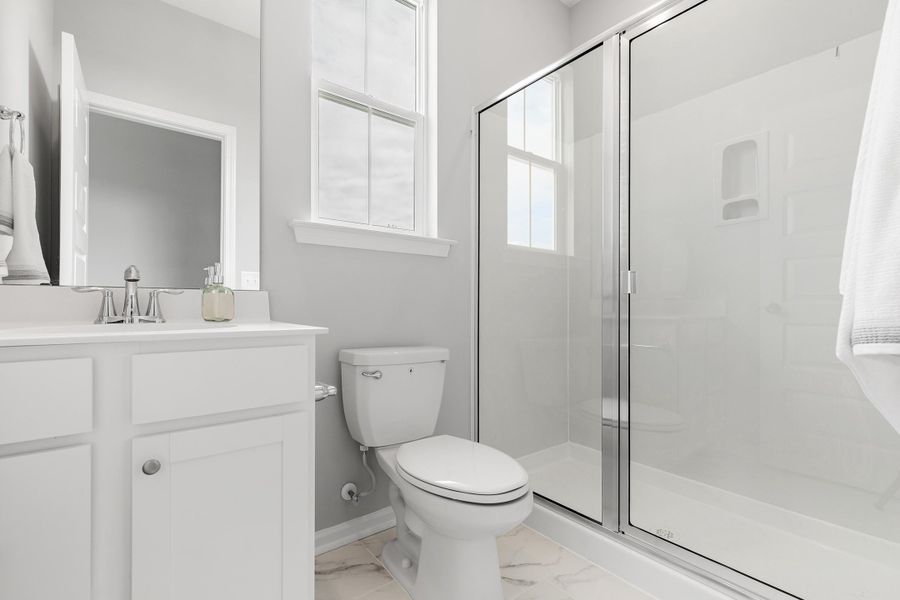 Furnished interior view inside a new home in , Summerville (Image 27).