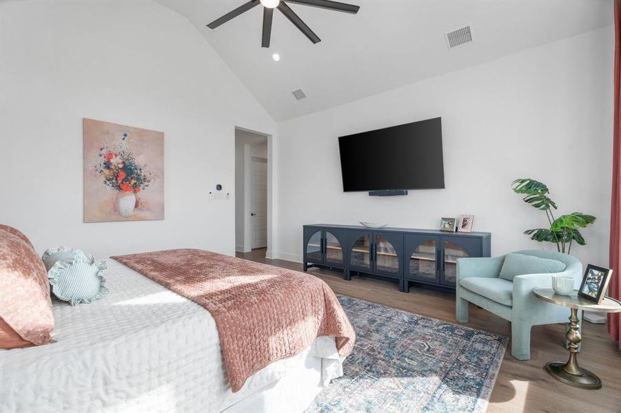 Furnished interior view inside a new home in , Northlake (Image 25). Furnished interior view inside a new home in , Northlake (Image 25).