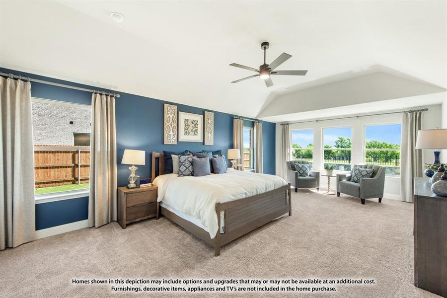 Furnished interior view inside a new home in Abe's Landing, Granbury (Image 19). Furnished interior view inside a new home in Abe's Landing, Granbury (Image 19).