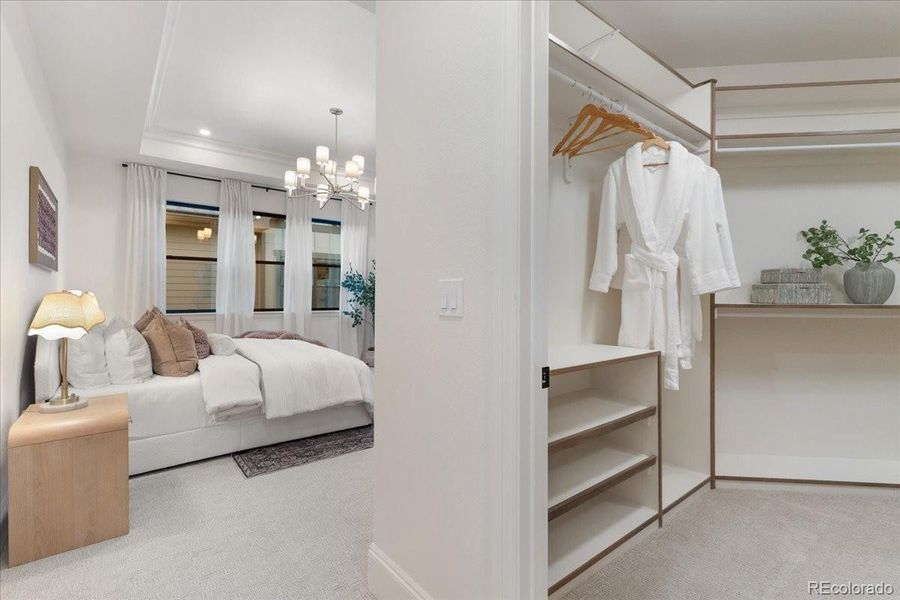 Furnished interior view inside a new home in , Berthoud (Image 19).