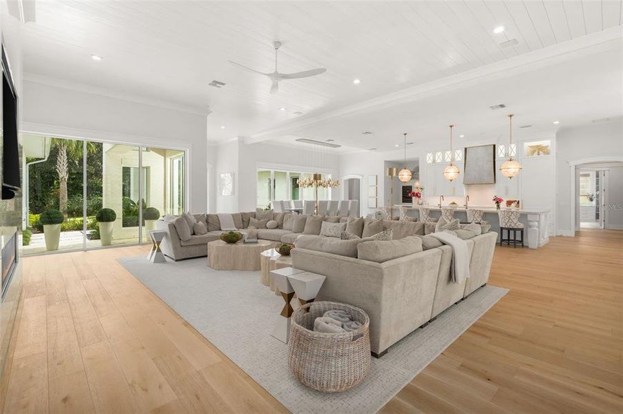 Furnished interior view inside a new home in , Gainesville (Image 36).