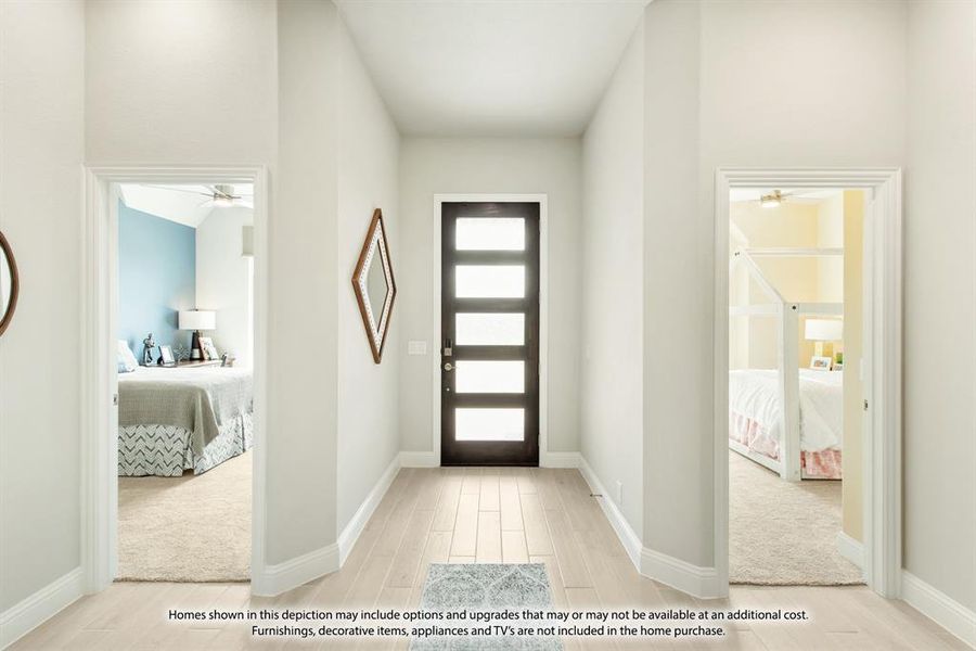 Furnished interior view inside a new home in Timberbrook, Justin (Image 29).