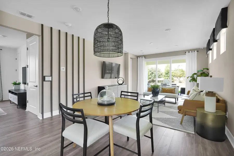 Furnished interior view inside a new home in , Yulee (Image 4).