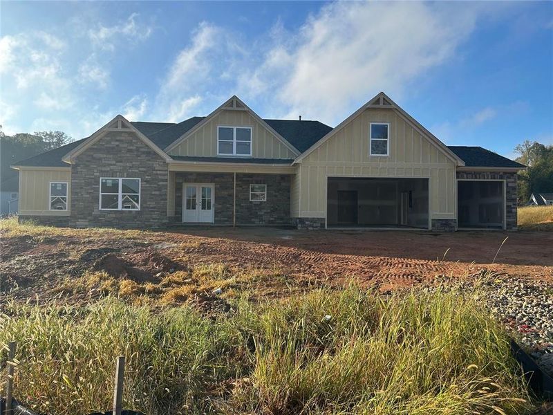 In-progress construction of a new home in , Dallas, GA (Image 2). In-progress construction of a new home in , Dallas, GA (Image 2).