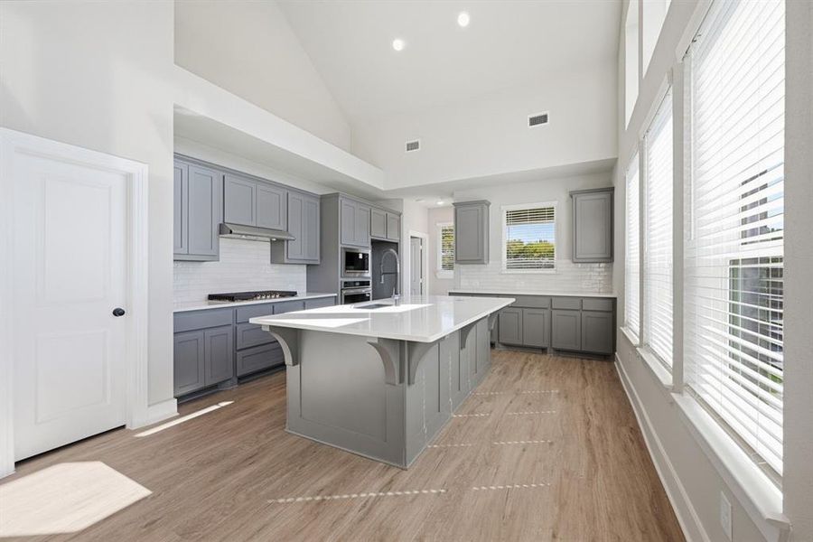 Furnished interior view inside a new home in Bel Air Village: 40ft. lots, Sherman (Image 13).