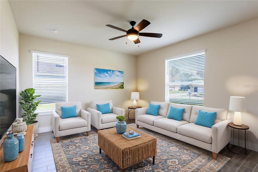 Furnished interior view inside a new home in , Port Charlotte (Image 9).