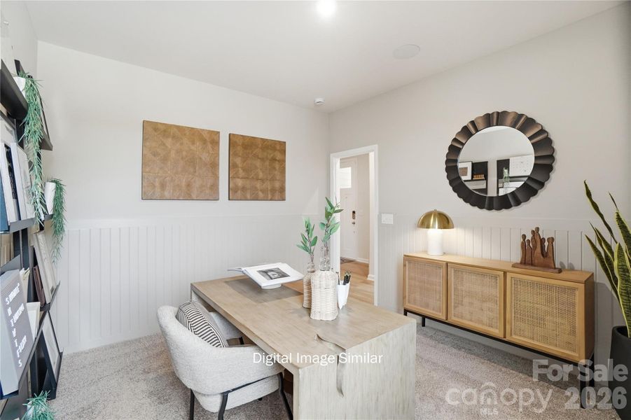 Furnished interior view inside a new home in Bratton Pointe, Rock Hill (Image 4).