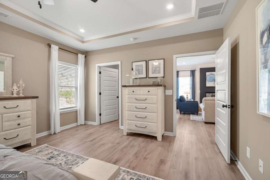 Furnished interior view inside a new home in Cobblestone Crossing Commons, Byron (Image 15).
