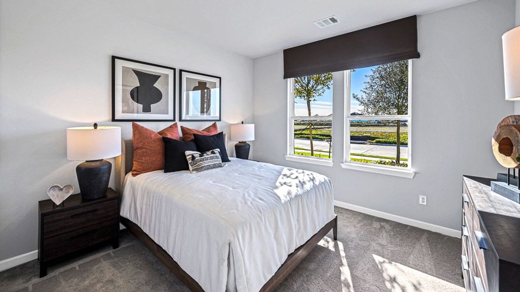 Furnished interior view inside a new home in Avalon at Cypress, Cypress (Image 33).