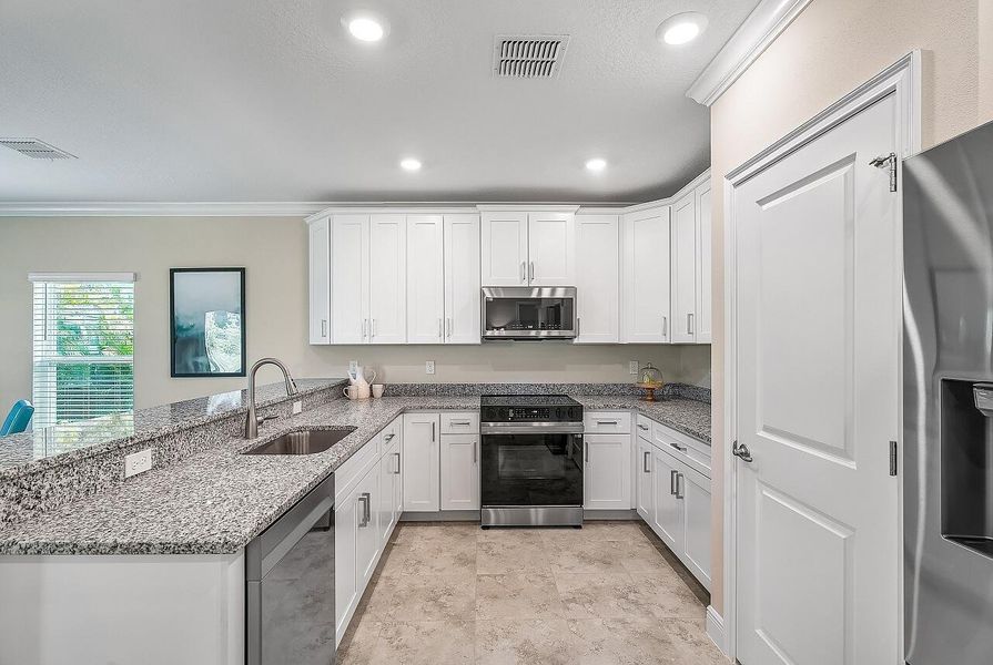 Furnished interior view inside a new home in , Sebastian (Image 17). Furnished interior view inside a new home in , Sebastian (Image 17).