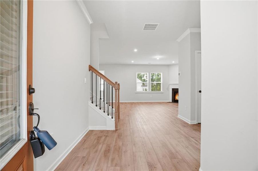 Spacious, unfurnished interior of a new home in Berkeley Mill, Cumming (Image 14).