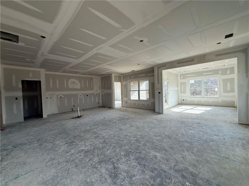 In-progress construction of a new home in Maple Village, Adairsville, GA (Image 10).