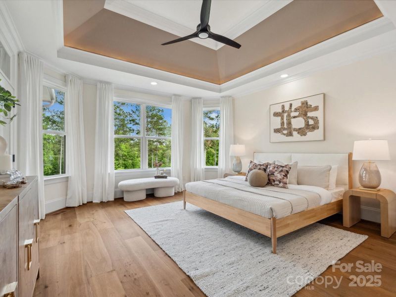 Furnished interior view inside a new home in , Connelly Springs (Image 4).
