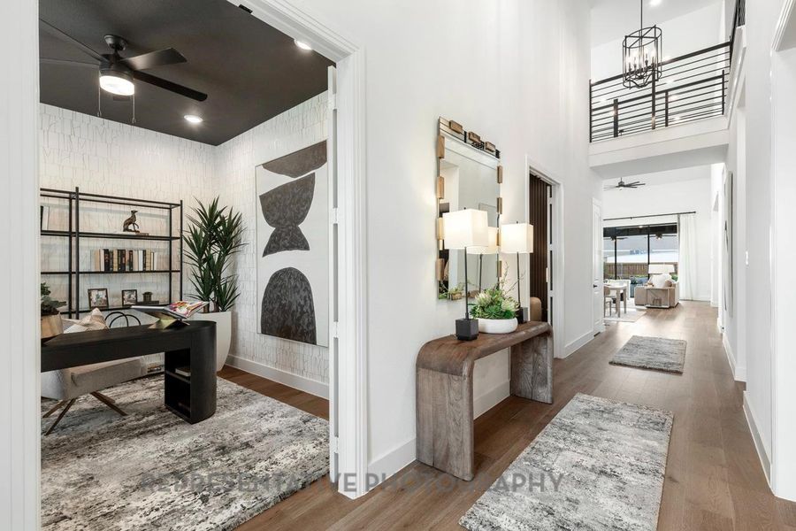 Furnished interior view inside a new home in Kresston, Montgomery (Image 11).