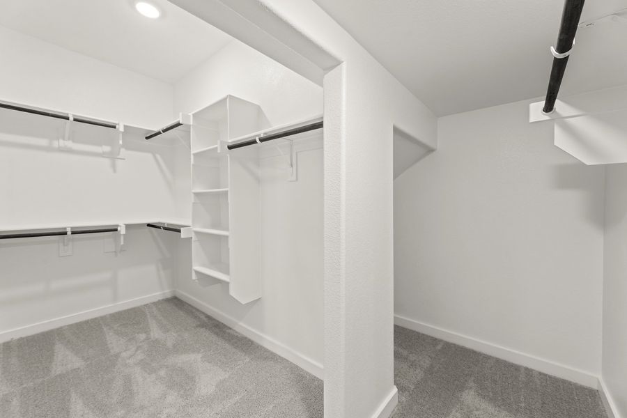 Spacious, unfurnished interior of a new home in Hillside Village 40s, Celina (Image 21).