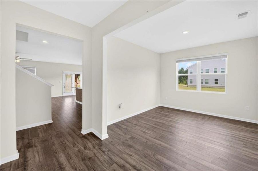 Spacious, unfurnished interior of a new home in Bailey Glynn, Covington (Image 27).