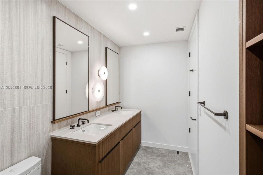 Furnished interior view inside a new home in , Miami (Image 13). Furnished interior view inside a new home in , Miami (Image 13).