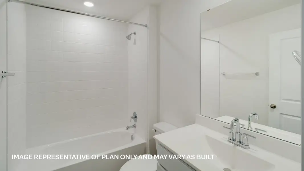 Furnished interior view inside a new home in Palomino, Manor (Image 7).