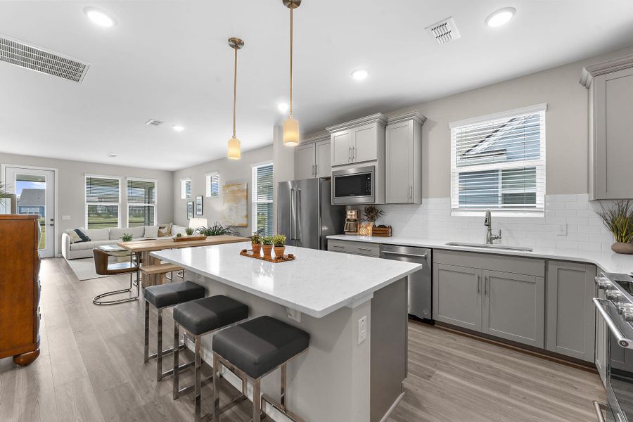 Furnished interior view inside a new home in , Summerville (Image 6).