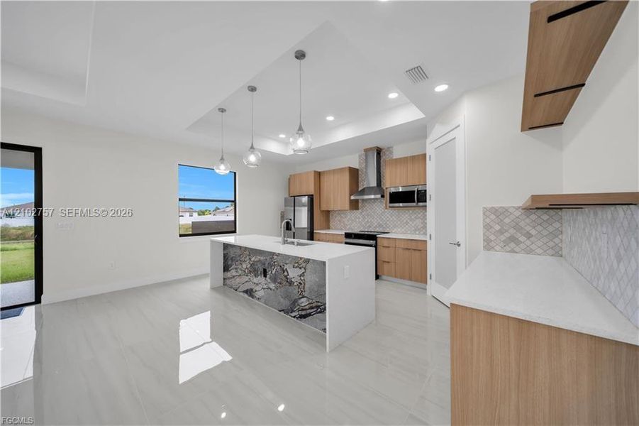 Furnished interior view inside a new home in , Lehigh Acres (Image 16).