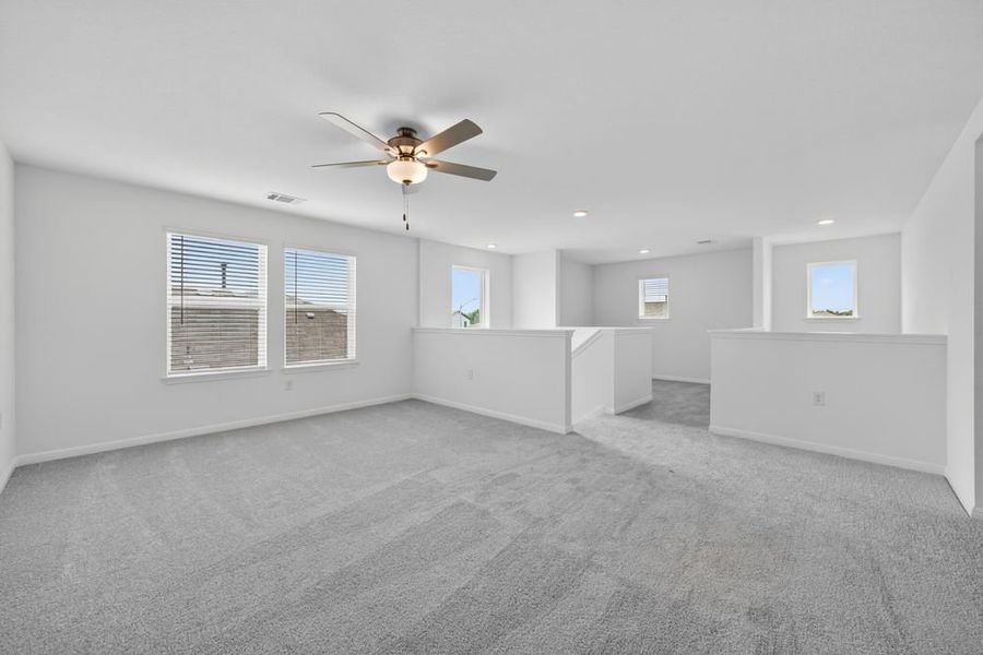 Spacious, unfurnished interior of a new home in Lisso, Pflugerville (Image 19). Spacious, unfurnished interior of a new home in Lisso, Pflugerville (Image 19).