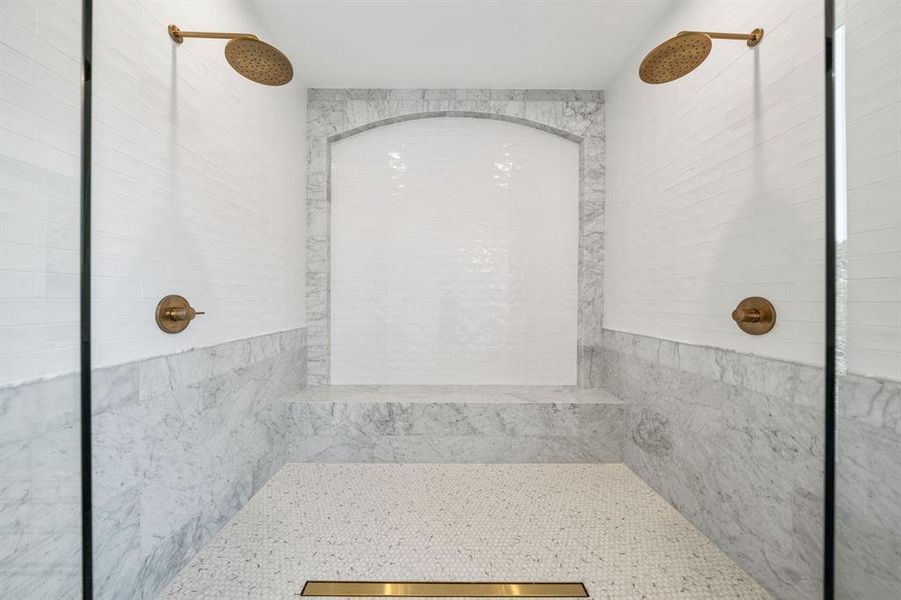 Close-up of interior finishes inside a home in , Dallas (Image 20).