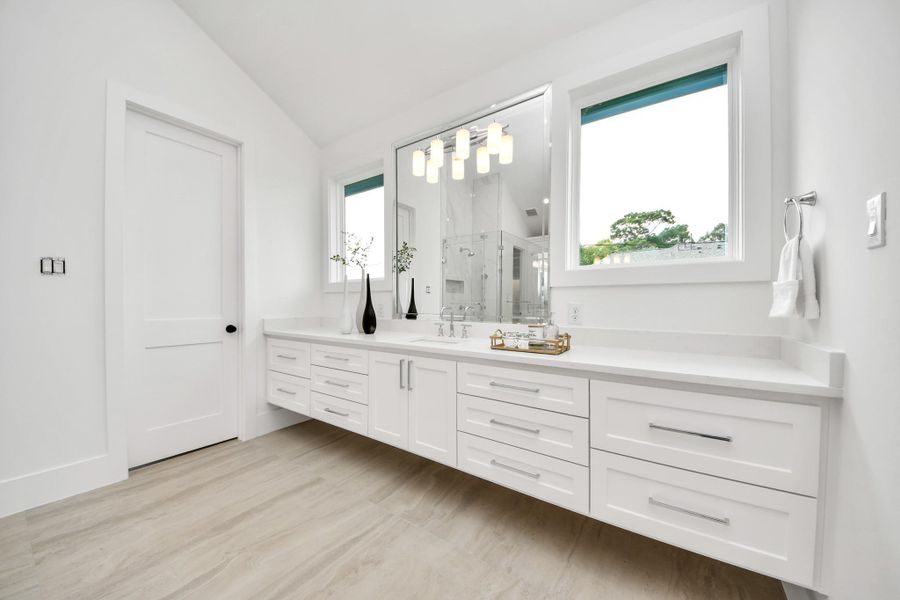 Furnished interior view inside a new home in , Houston (Image 4).