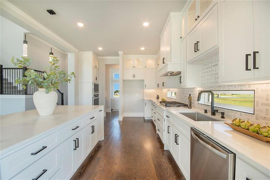 Furnished interior view inside a new home in , McKinney (Image 6). Furnished interior view inside a new home in , McKinney (Image 6).