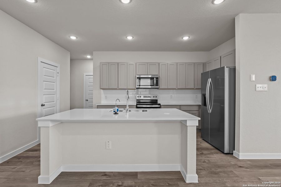 Furnished interior view inside a new home in Applewhite Meadows, San Antonio (Image 10). Furnished interior view inside a new home in Applewhite Meadows, San Antonio (Image 10).