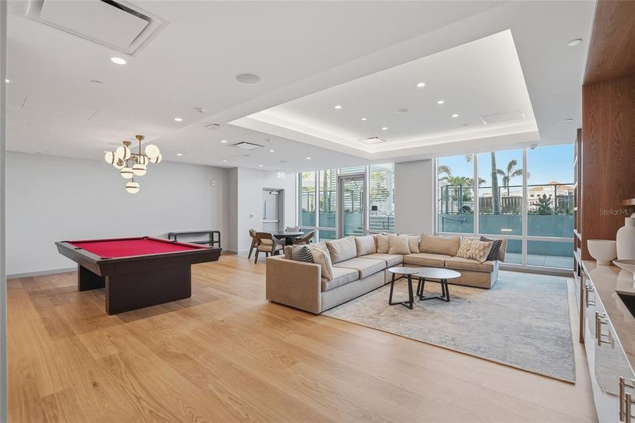 Furnished interior view inside a new home in , St. Petersburg (Image 13).