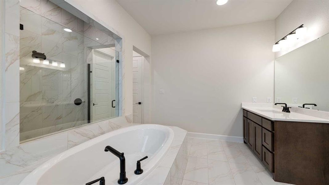 Furnished interior view inside a new home in North Sky, Celina (Image 8). Furnished interior view inside a new home in North Sky, Celina (Image 8).