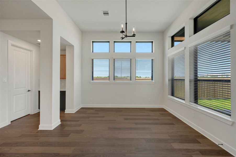 Spacious, unfurnished interior of a new home in Dunham Pointe - Parkview Collection, Cypress (Image 17).