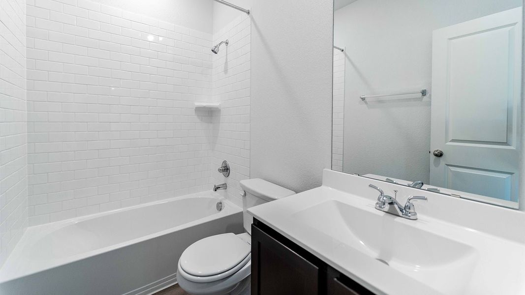Furnished interior view inside a new home in Sunset Oaks, Maxwell (Image 8).