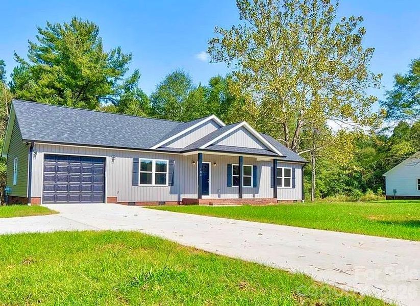 Front exterior of a new home in , Lawndale, NC, highlighting curb appeal (Image 1). Front exterior of a new home in , Lawndale, NC, highlighting curb appeal (Image 1).