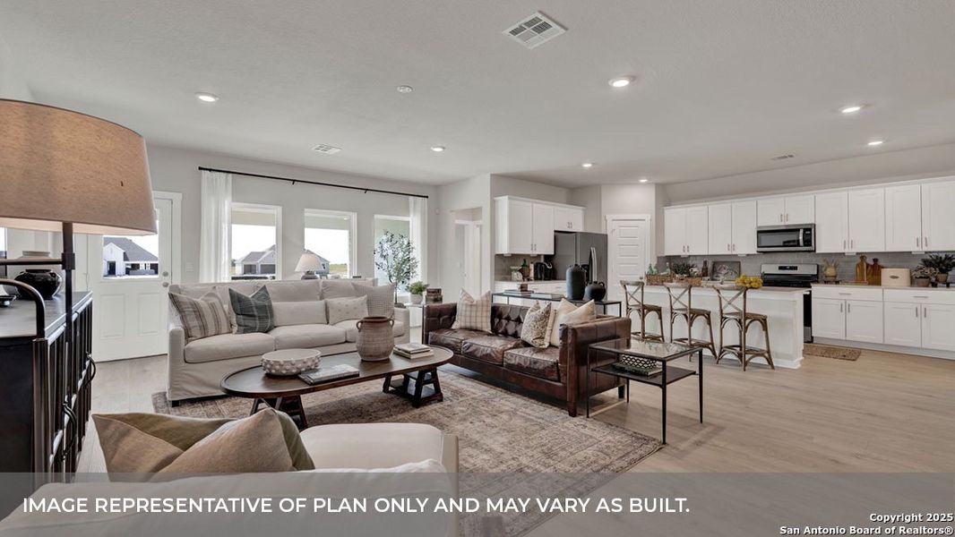 Furnished interior view inside a new home in Hartland Ranch, Lockhart (Image 34).