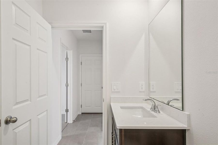 Furnished interior view inside a new home in Springs at Lake Alfred - Classic Series, Lake Alfred (Image 13).