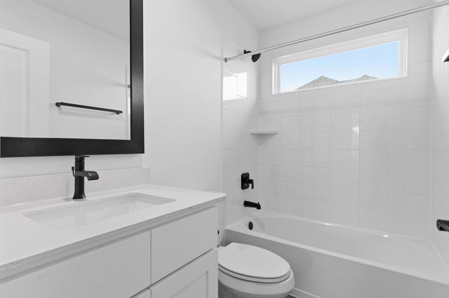 Furnished interior view inside a new home in , League City (Image 15).