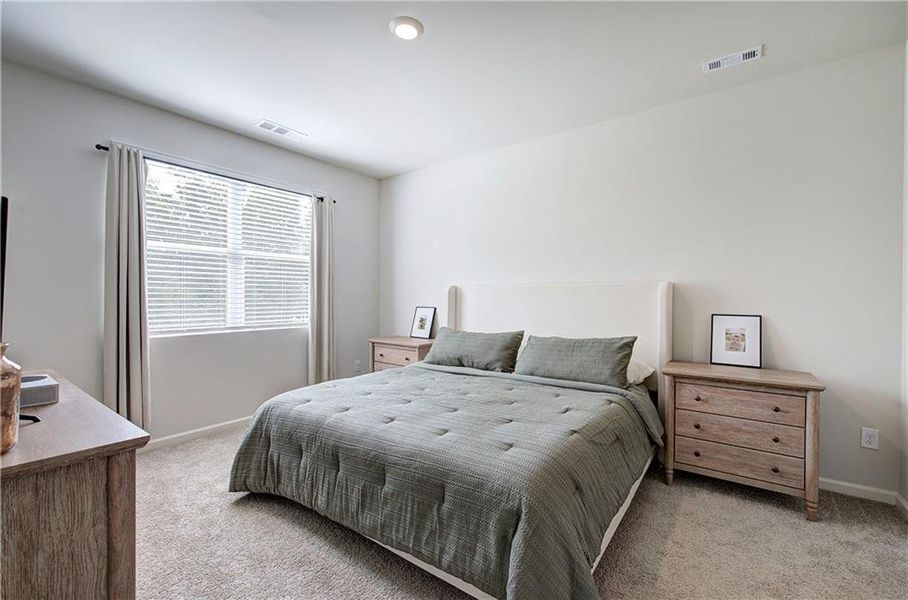 Furnished interior view inside a new home in , Cartersville (Image 10).