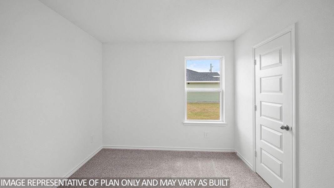 Representative unfurnished interior of a home built from the Gaven by D.R. Horton in Reserve at Mallard Lakes, Orange (Image 21).