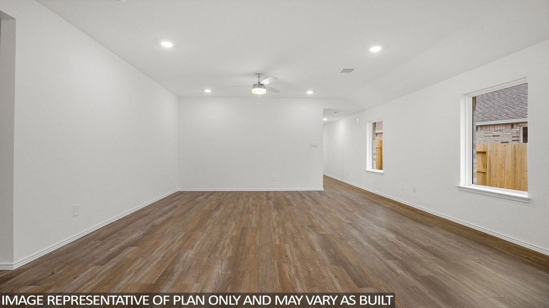 Spacious, unfurnished interior of a new home in Cypress Green, Tomball (Image 12). Spacious, unfurnished interior of a new home in Cypress Green, Tomball (Image 12).