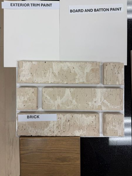 Sample of building materials used in homes in Arbor Oaks, Boyd (Image 5). Sample of building materials used in homes in Arbor Oaks, Boyd (Image 5).