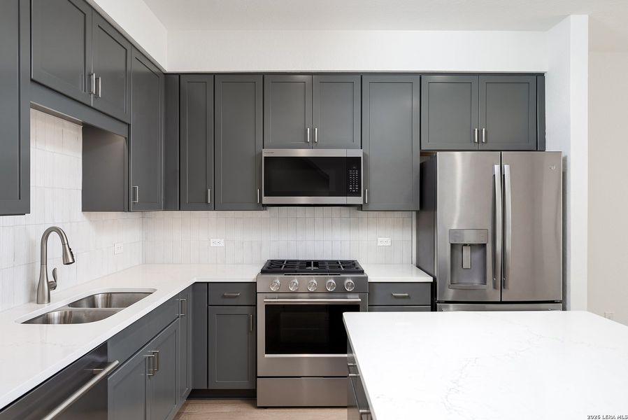 Furnished interior view inside a new home in , San Antonio (Image 14).
