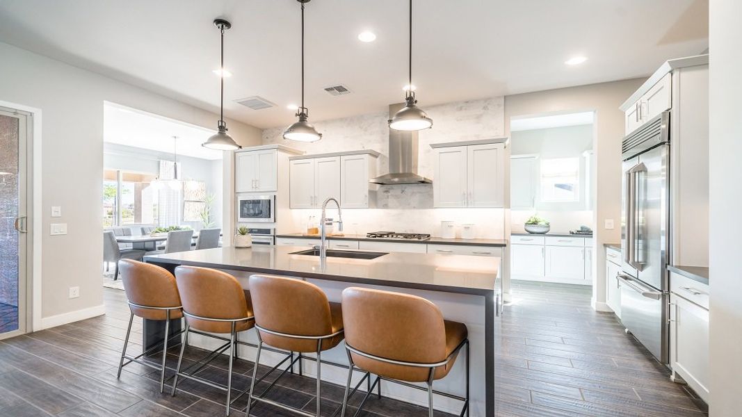 Furnished interior view inside a new home in Estrella, Goodyear (Image 16).