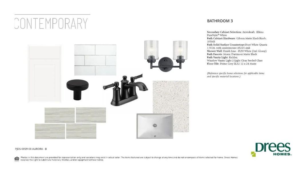 The Aurora B selection sheet The Aurora B selection sheet