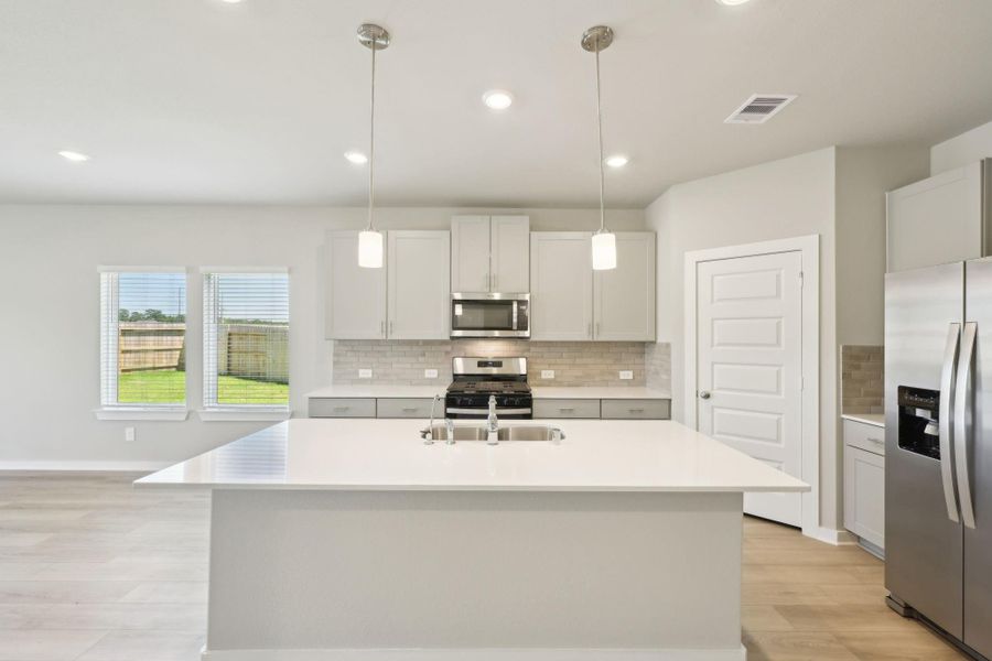 Photo is not of the actual home but is an inspirational photo of builder’s model home and may depict options, furnishings, and/or decorator features that are not included.