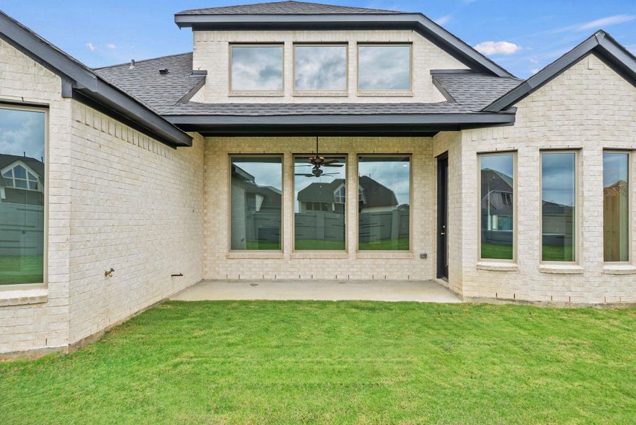 Exterior details and patio area of a home in Jubilee, Hockley (Image 4).