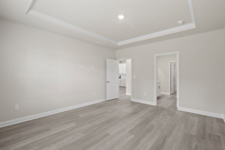 Spacious, unfurnished interior of a new home in Cypress Ridge - The Coastline Series, Longs (Image 22).