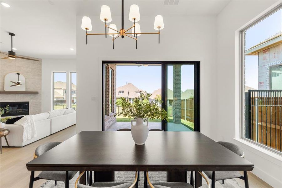 Furnished interior view inside a new home in Lakewood at Brookhollow – 60′, Prosper (Image 27). Furnished interior view inside a new home in Lakewood at Brookhollow – 60′, Prosper (Image 27).